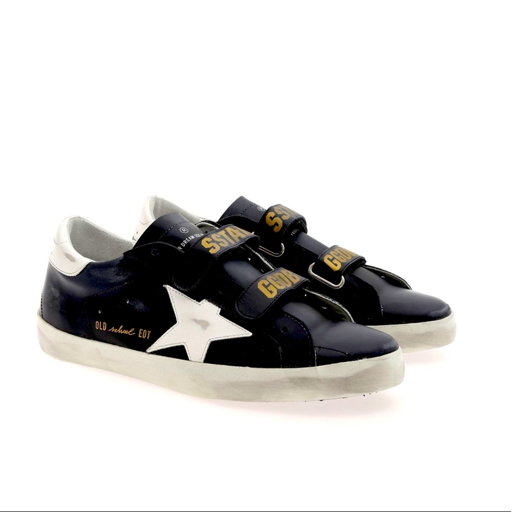 Golden Goose Velcro Old School Sneakers 7M/8.5W